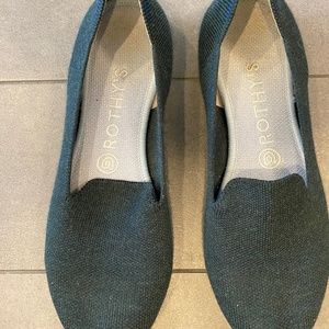 Rothy's Size 8 Loafers- Hunter Green